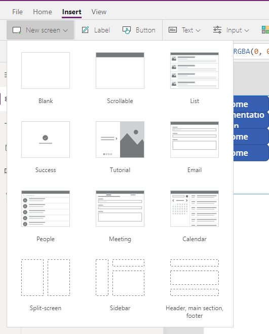 Responsive PowerApps with Horizontal and Vertical Layout container