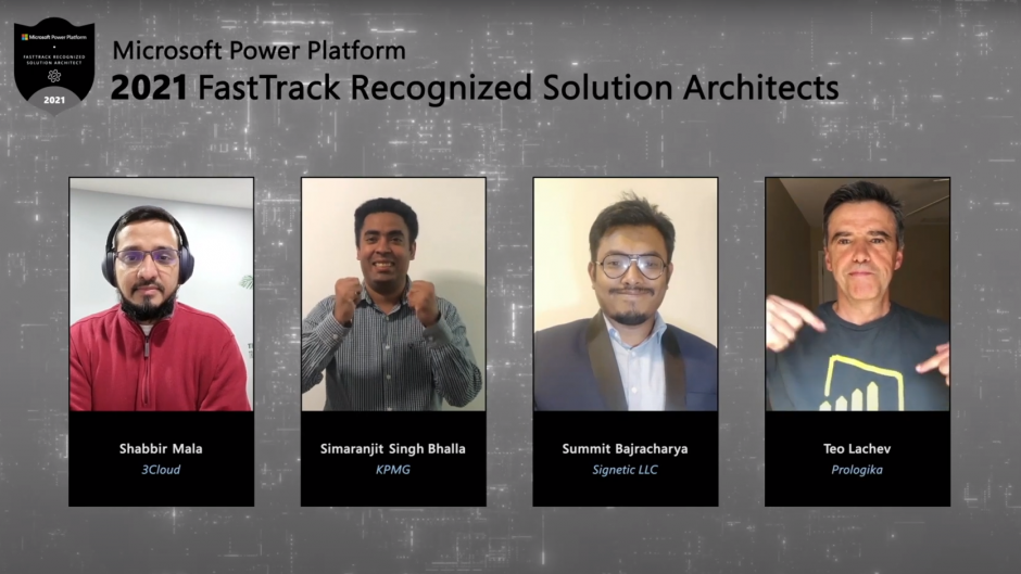 Summit Bajracharya is the 2021 FastTrack Recognized Solution Architect